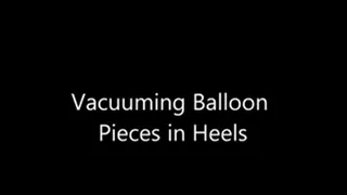 Vacuuming Up Burst Balloons