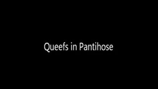 Queefs in Black Pantihose