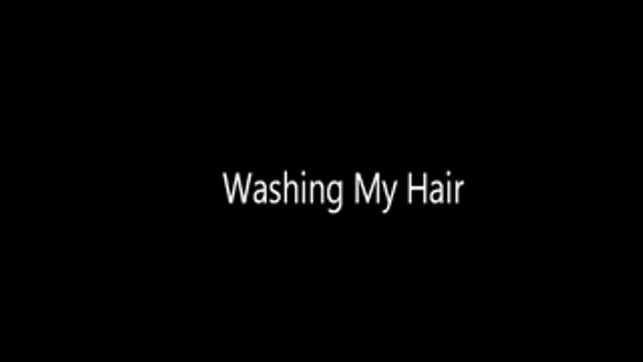 Washing my Waist Length Hair