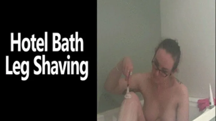 Hotel Bath Leg Shaving