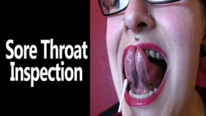 Sore Throat Inspection