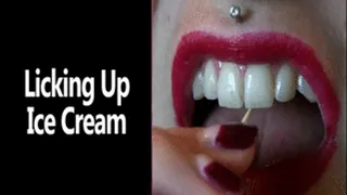 Eating Ice Cream With a Split Tongue