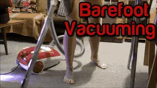 Barefoot Vacuuming