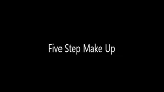 Five step make up clip