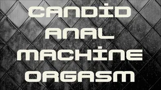 Candid Anal Machine Orgasm