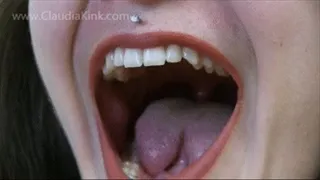 Close Up Teeth Before Brushing