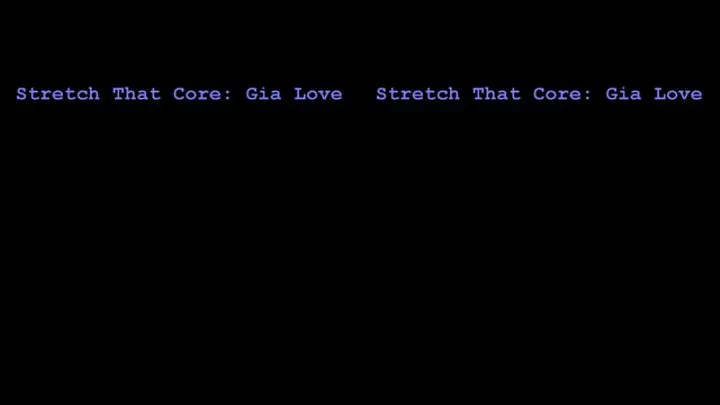 Stretch That Core: Gia Love