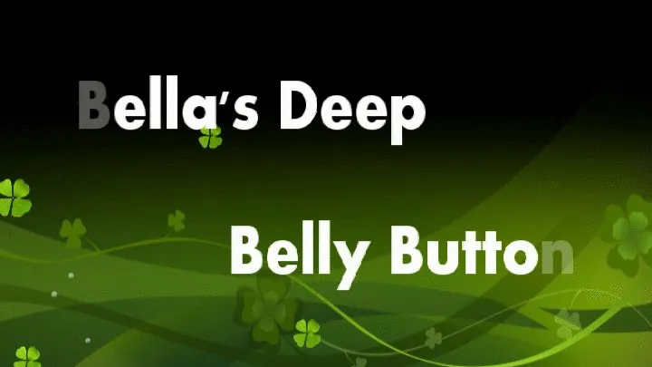 Bella's Deep Belly Button