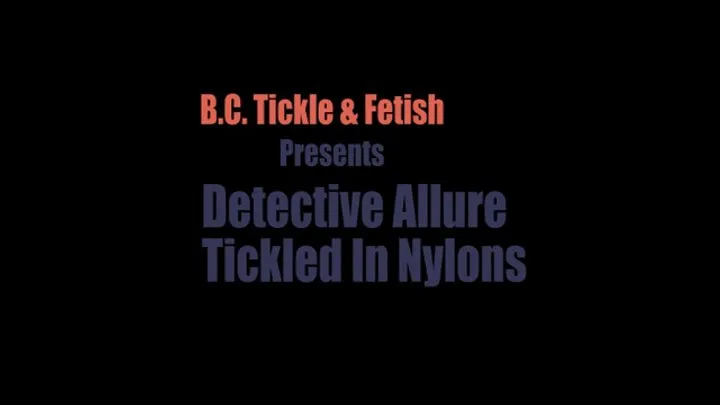 Detective Allure Tickled In Nylons