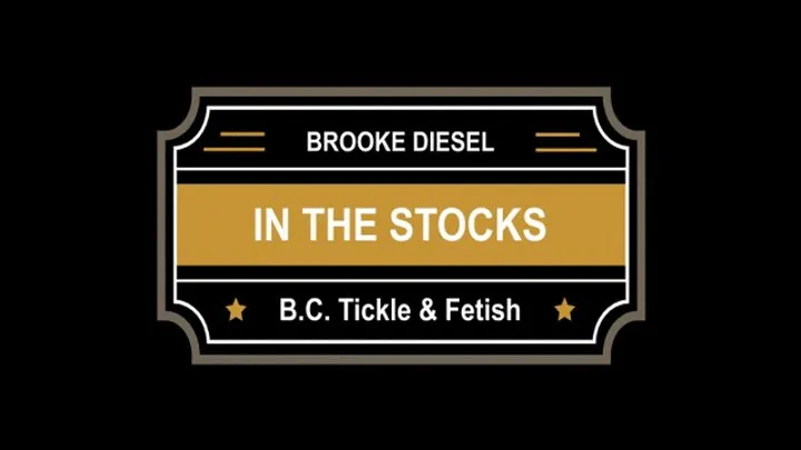 Brooke Diesel In The Stocks