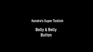 Kendra's Super Ticklish Belly & Belly Button pt. 2