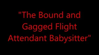 "The Bound and Gagged Flight Attendant Babysitter"