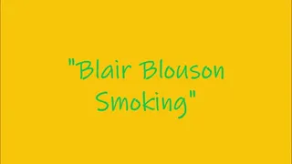 "Blair Blouson Smoking"