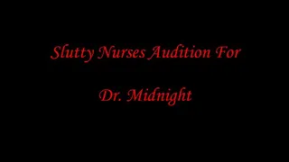 2 Slutty Nurses Punished By Big Black Cock
