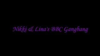Nikki's BBC Gangbang Pt 1