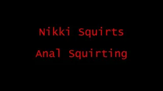 Anal Squirting