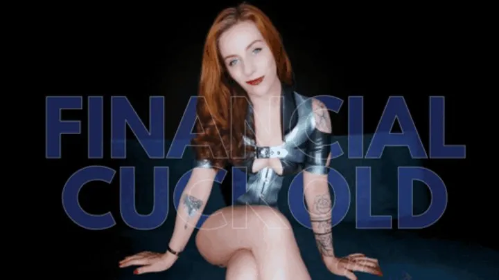 Financial Cuckold : Redhead Mistress In Latex Turns You Into Her Findom Bitch Cuckolding Edging JOI Orgasm Control Humiliation