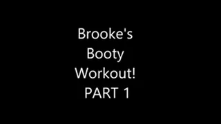 Brooke's Booty workout part 1