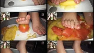 Wet Fruit Foot Crushing and Soaking! - Full version - GRAV-372 (Faster Download)