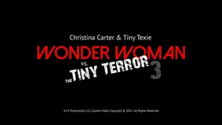 Wonder Woman vs Tiny Terror 3