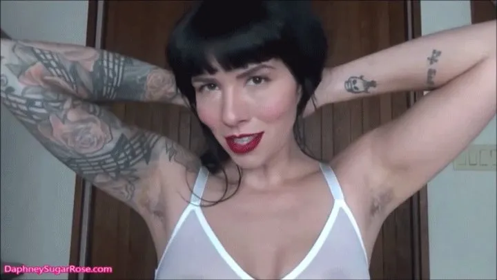 * * Armpit Worship With Hairy Unshaven Natural Goddess - Mp4