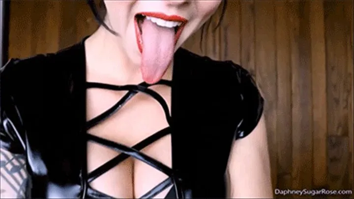 * 854x480p * Addictive Mesmerizing Tongue Tease Mistress