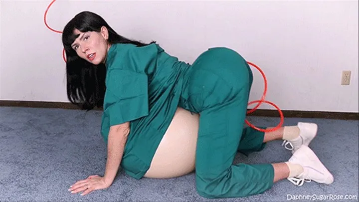 Ass And Belly Inflation Nurse Twerk Challenge