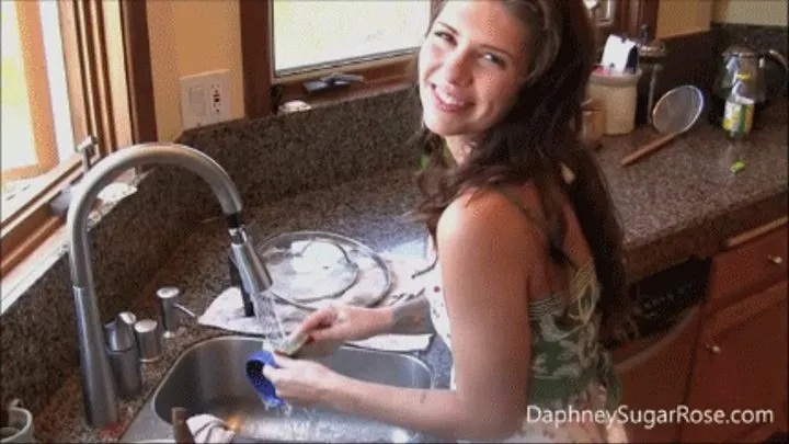 Daphney Washes Dirty Dishes