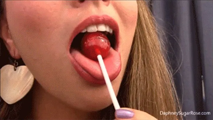 * 854x480p * Blow Pop Licking