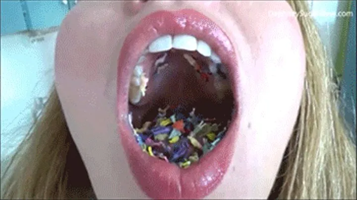 * 854x480p * A Gluttonous Giantess ( Vore ) Pt 1