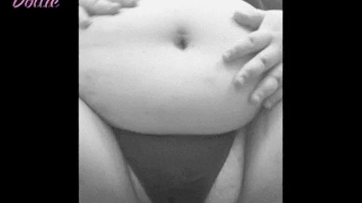 BBWDollie Black and White Vintage Fat Belly Play