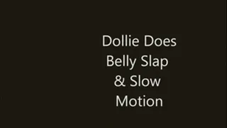 BBW Dollie Slow Motion Belly Slap