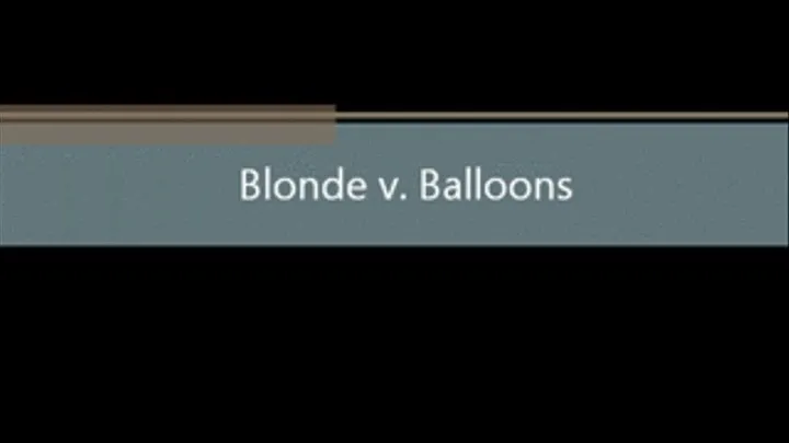 BBW Dollie vs The Balloons!