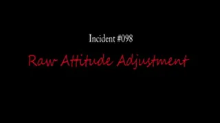 Bareback Attitude Adjustment