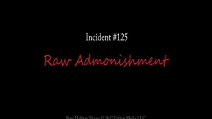 Raw Adonishment