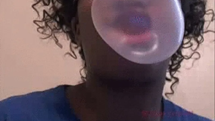 Spy on me blowing Bubbles