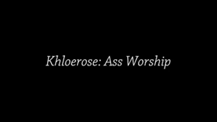 Ass Worship