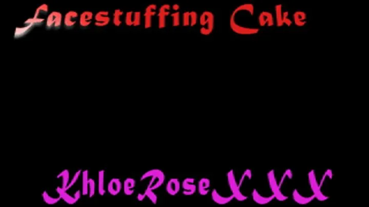 Facestuffing Cake