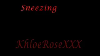 Sneezing