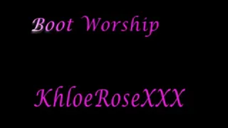 Boot Worship