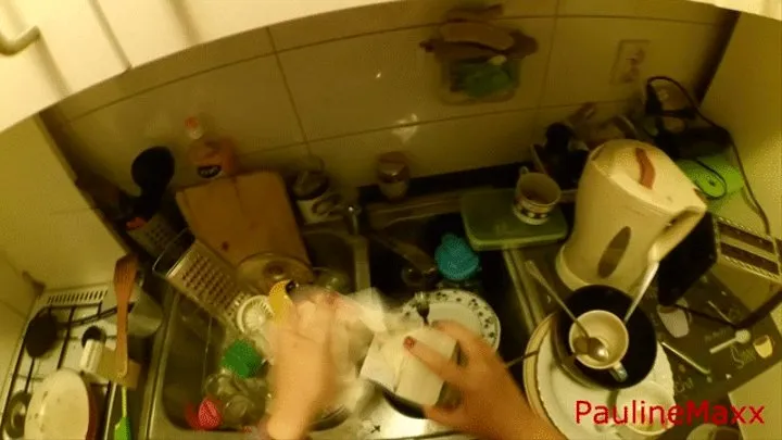 Washing the dishes-my POV