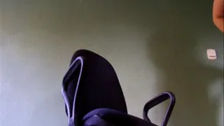 Dirty soles of my high heels