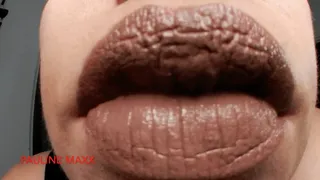 Brown lipstick