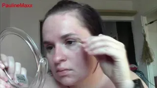 Eyebrows shaving