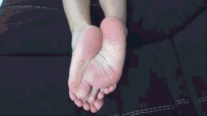 look at my bare soles and jerk off your cock III