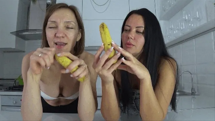 We swallow big chunks of banana AM II