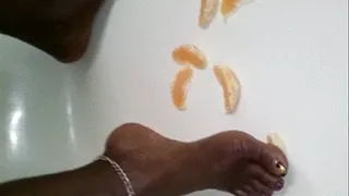 FOOD CRUSHING (ORANGES)