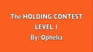 The HOLDING contest