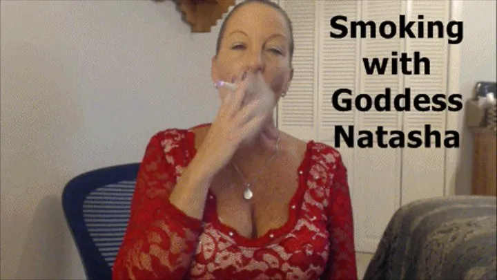 Smoking with Close Up Exhales (MP4)