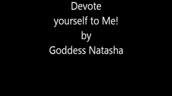 Devote yourself to Me